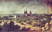 Michel-Ange Houasse Blick auf das Kloster Escorial oil painting